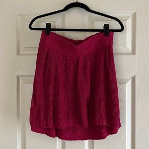 Mossimo knit mini skirt medium